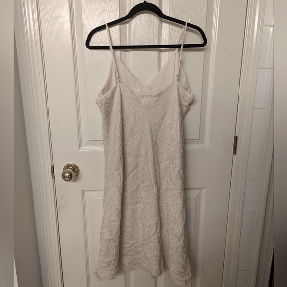 Smash + Tess x Ashlee Simpson Disco Slip Dress in Cream size XL bridal honeymoon - Picture 2 of 5